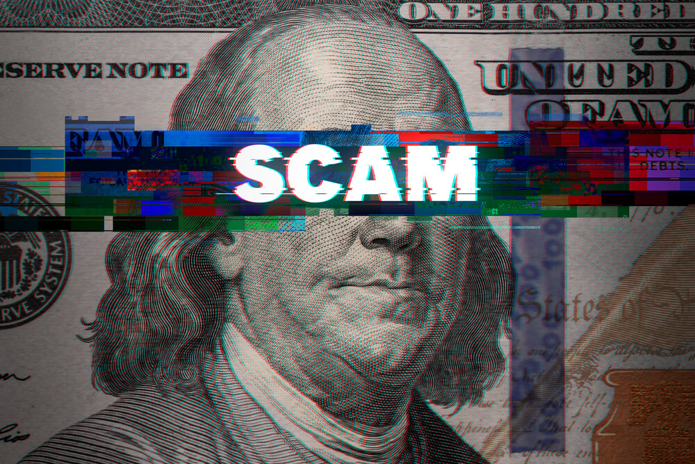 Illustration for crypto scams