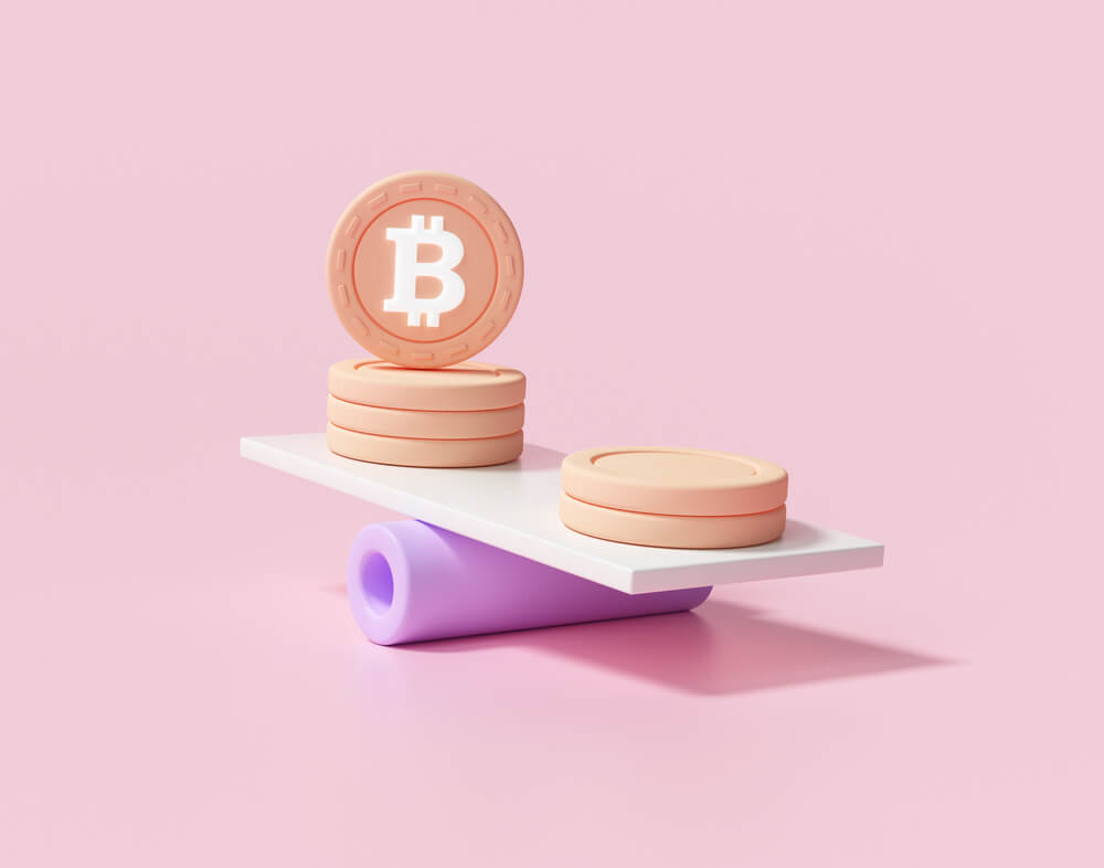 Illustration for Bitcoin token