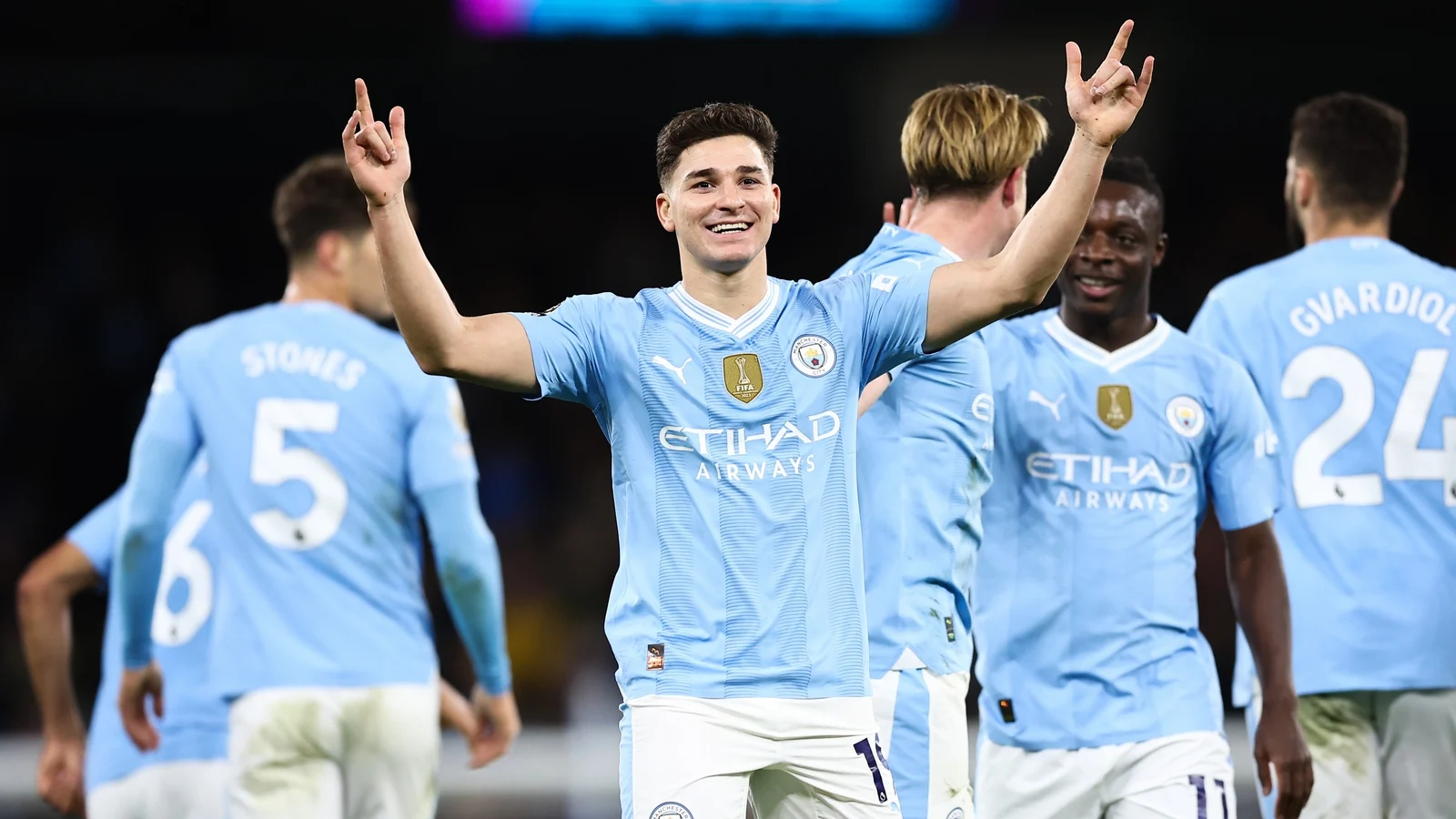 Manchester City Secures Convincing 3-1 Victory Over Burnley with Julian Alvarez's Brace and Erling Haaland's Return